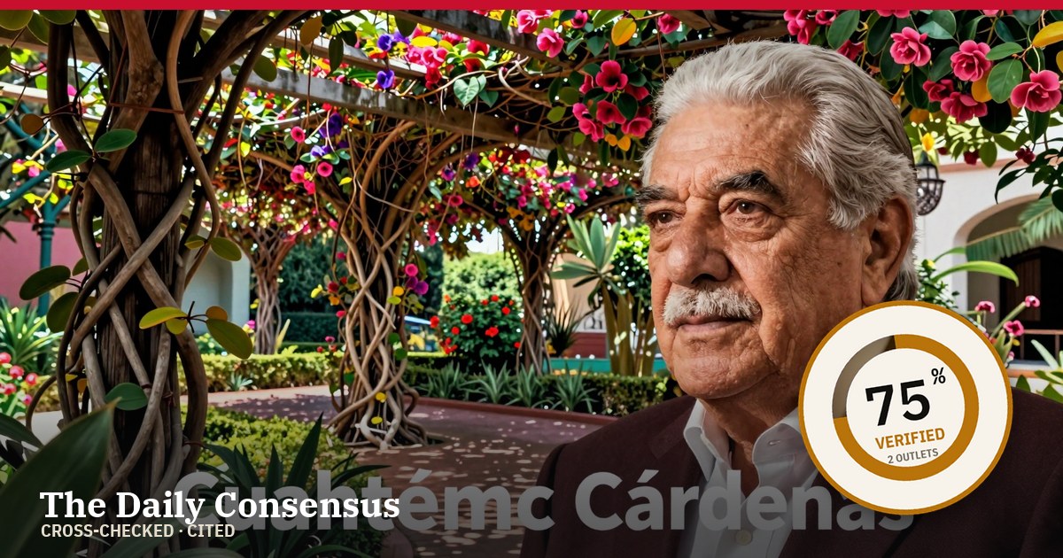Share image: Cuauhtémoc Cárdenas, Historic Mexican Politician, Dies at 92 — 75% verified