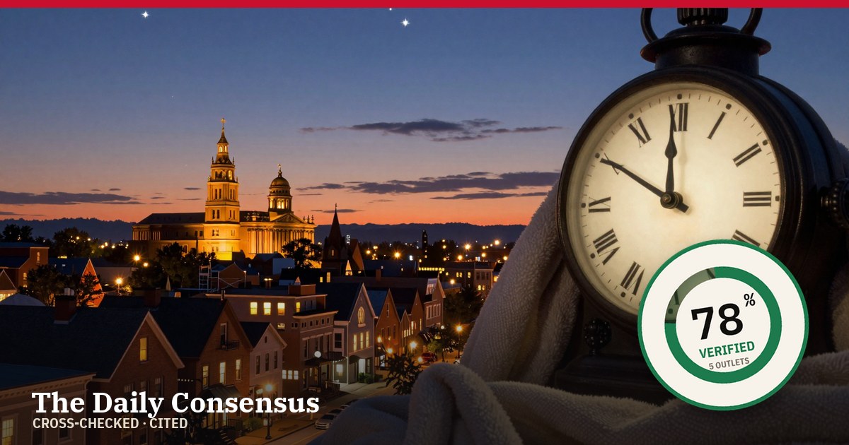 Share image: Daylight Saving Time Ends This Weekend, With Extra Sleep for Many — 78% verified