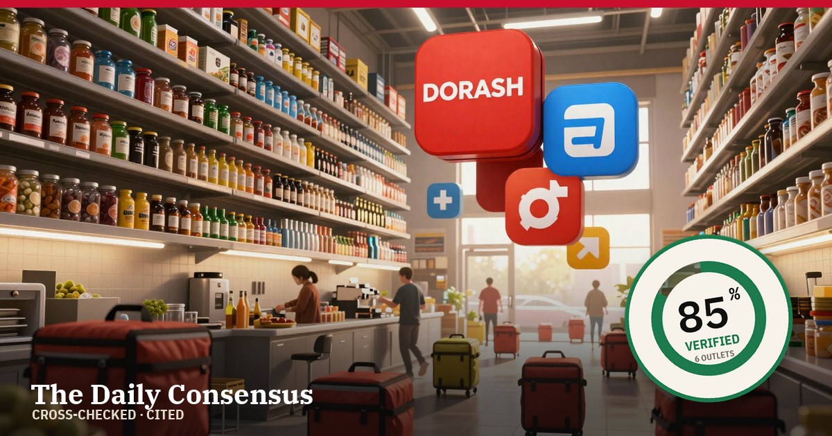 Share image: DoorDash Secures $17 Billion Deal for Grocery Delivery Rival Instacart — 85% verified