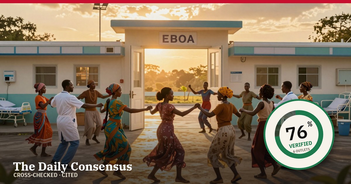Share image: Ebola Medics Celebrate as Last Patients Discharged in Democratic Republic of Congo — 76% verified