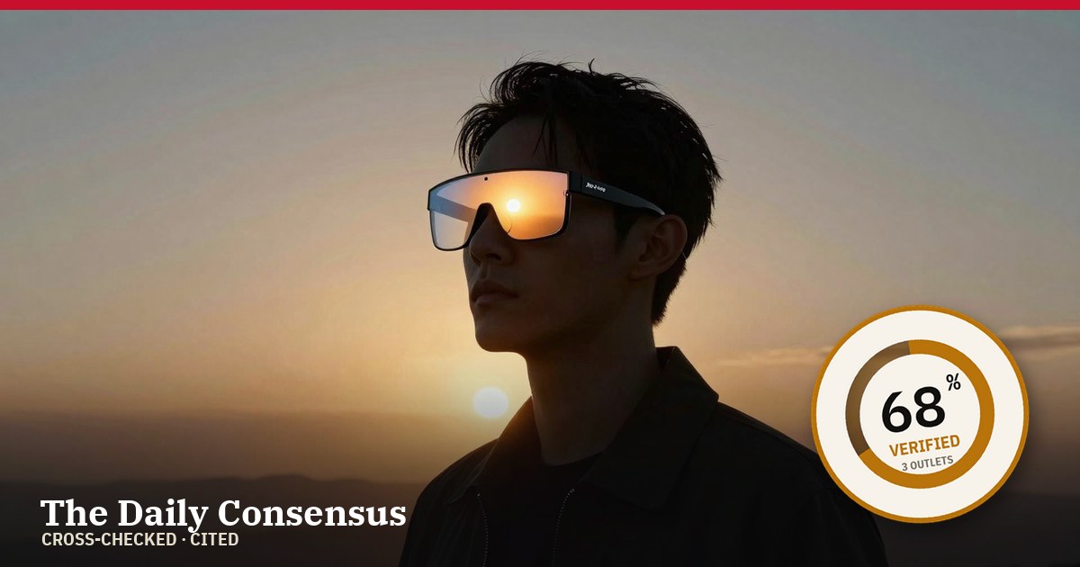 Share image: Google Xreal Aura Glasses Debut at $1,099, Surpassing Expectations — 68% verified