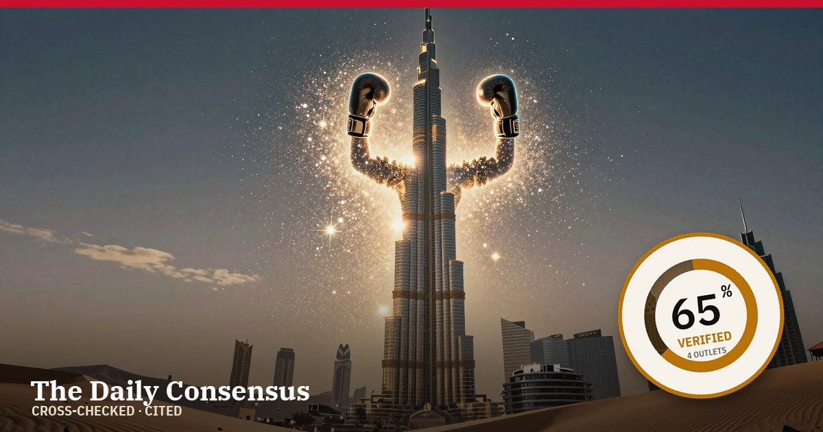 Share image: Jake Paul Set for Ring Return on Christmas Eve in Dubai — 65% verified