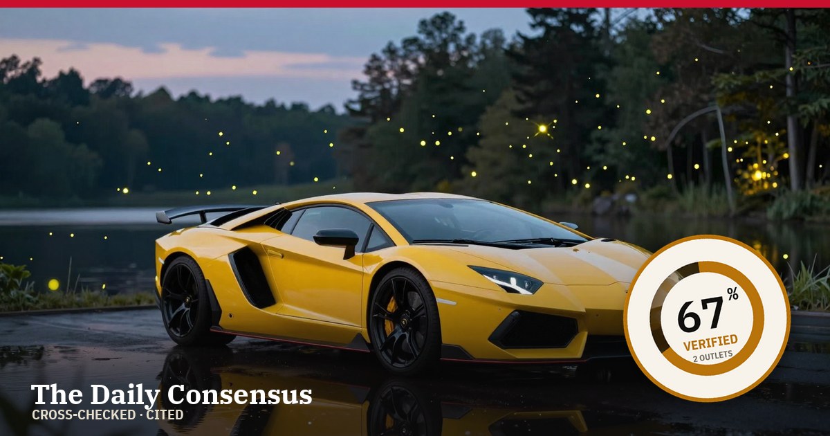 Share image: Lamborghini Unveils Bold New Model with Unique Two-Tone Styling — 67% verified