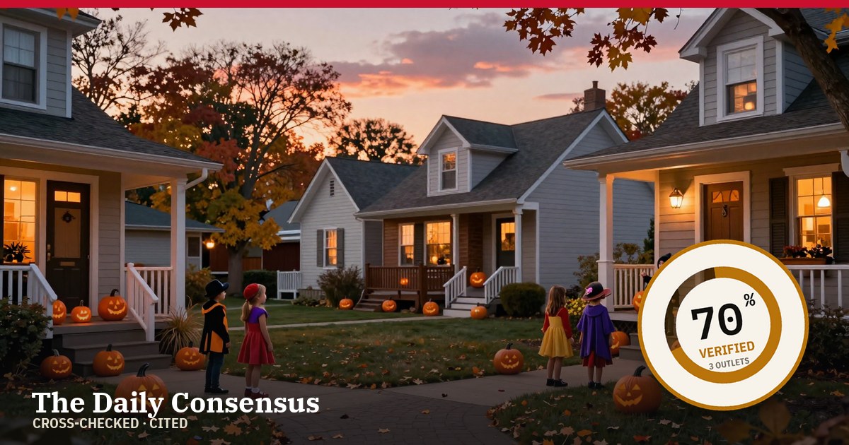 Share image: Northeast Ohio Communities Set Trick-or-Treat Dates for 2026 Halloween Season — 70% verified