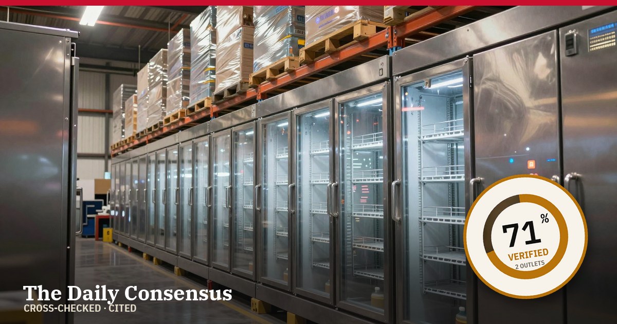 Share image: Pentagon Investigates Military Base Freezer Malfunctions As Likely Cyberattack — 71% verified