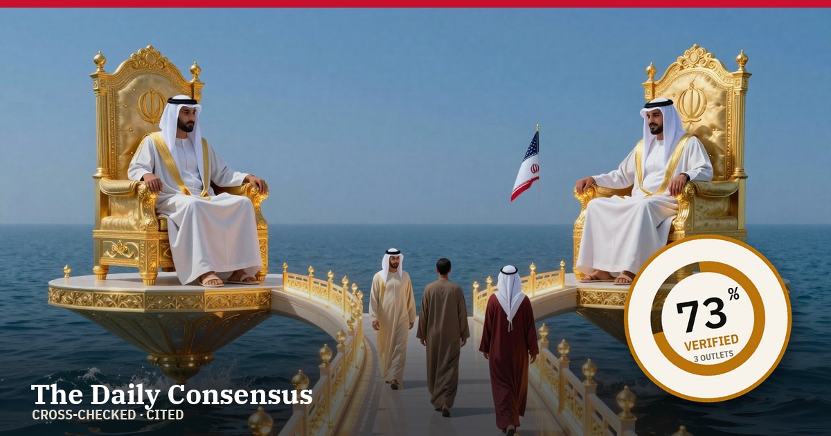 Share image: Qatari Mediators Hold Talks in Tehran to Restart U.S.-Iran Negotiations — 73% verified