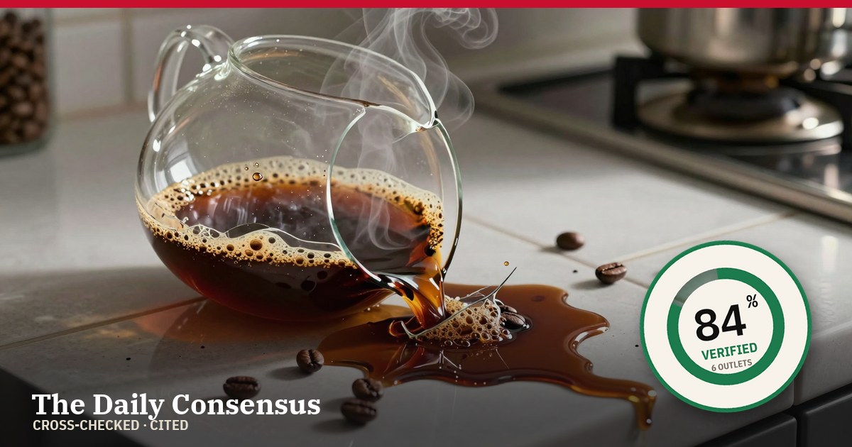 Share image: Six Million Coffee Makers Recalled After Burn Incidents — 84% verified