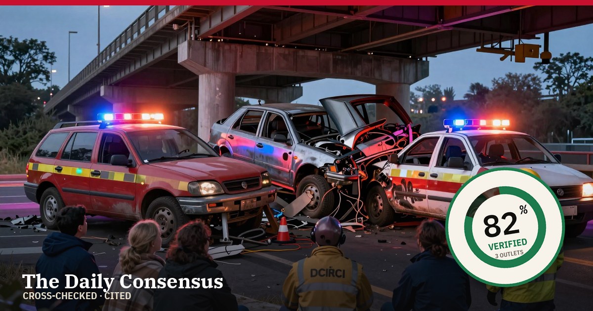 Share image: Three-Car Crash in Niederwald Injures Six — 82% verified