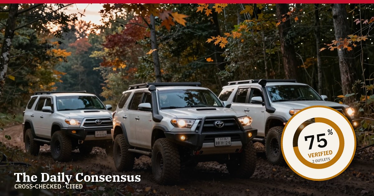 Share image: Toyota Unveils Five Lifted Woodland Concepts at SEMA Show — 75% verified