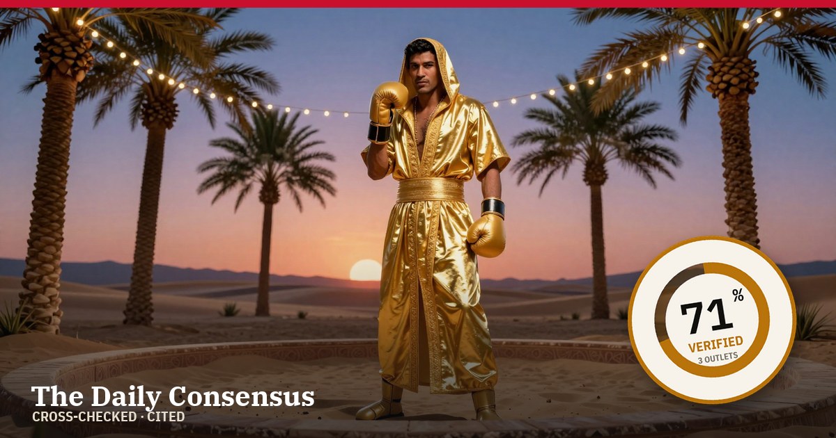 Share image: YouTube Star Jake Paul Set for Boxing Return in Dubai on Christmas Eve — 71% verified